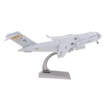 1:200 Lydinio C-17 Transporto Lėktuvas Orlaivių Airfreighter Diecast Plokštumoje Modelis Žaislas Namų Puošybai Ornamentu Kolekcionavimo Dovana