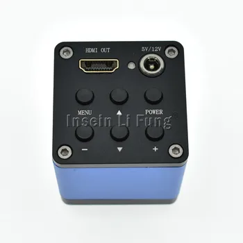 1080P 60FPS HDMI Pramonės Mikroskopo Vaizdo Kamera+10-200X Reguliuojamas Išdidinimo C-mount Objektyvas Darbinis Atstumas 100-150mm