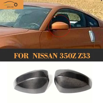 Anglies pluošto automobilio šoninis veidrodis apima dangteliai, Nissan 350Z Z33 2003 2004 2005 2006 2007 2008 Pridėti