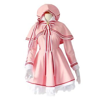 Anime Kortelės Gūstītājs Kinomoto Sakura Cosplay Kostiumai Dress Kostiumai Helovyno Karnavalas Kostiumas