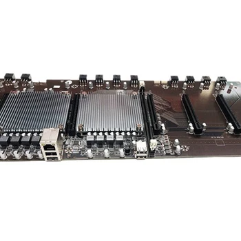 BTC X79 Dual CPU Miner DDR3 Pci-e 3.0 Plokštė 16X Parama 9 x 3060 GPU Cryptocurrency Kasybos BTC Plokštė