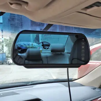 DIYSECUR Belaidė Parkavimo Sistema infraraudonųjų SPINDULIŲ Naktinio Matymo HD Automobilio Galinio vaizdo Kamera Su 7 colių Automobilio Galinio vaizdo Veidrodėlis Stebėti