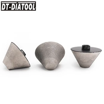 DT-DIATOOL 3pcs/set Diamond Latakų Bitų Piršto Frezavimo Bitų M14 Sriegiu skirtas Plytelių, Keraminių Dia 82mm/ 3-1/4