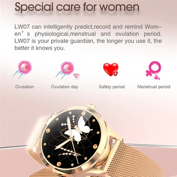 IWO PRO 2021 LW07 Smart Watch Moterų 2.5 D 
