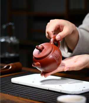 Ji Xiang Ru Yi Kinija Virdulys Keramikos Arbatinukas Arbatos Oolong Arbata Puer Nustatyti, Rankų Darbo