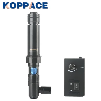 KOPPACE 64X-360X labai priartinus objektą Bendraašius Optinio Mikroskopo Objektyvo 0.7 X-4X Nuolat Priartinimo Objektyvas