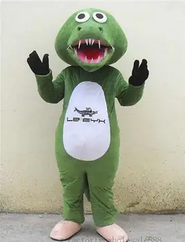 Naujas Suaugusiųjų Krokodilas Aligatorius Riebalų Animacinių Filmų Šalies Talismanas Kostiumas Kalėdų Fancy Dress Helovinas Talismanas Kostiumas Nemokama Laivas