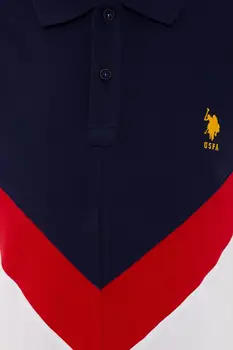 Originalus Mums. Assn. Polo marškinėliai vyrams medvilnės atsitiktinis USPA logotipą, Reguliariai tinka trumpas rankovės multiseason klasikiniai Polo-neck
