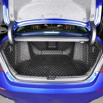 Pilnas paketas, odinis automobilių kamieno kilimėliai Honda Accord 2018 automobilio grindų galiniai linijinių krovinių kilimėliai 5vnt nustatyti automobilių reikmenys