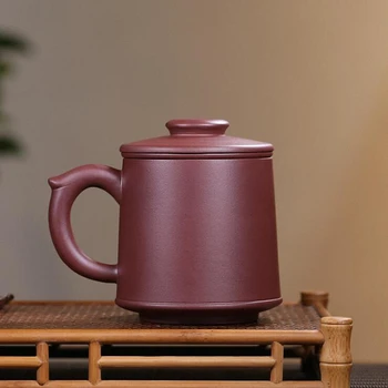 PRIJUOSTĖLĖ 600CC Yixing Raudonos Molio Arbatos Puodeliai Handpainted Keramikos Arbatos Paslaugų Tradicinės Kinų Retro Drinkware