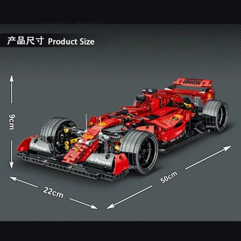 Serija Modeliavimas Formulė F1 Lenktynių Automobilių Modelių Kūrimo Blokus, Plytas Kūrėjas Automobilių Žaislai Vaikams Gimtadienio Dovanos Berniukams