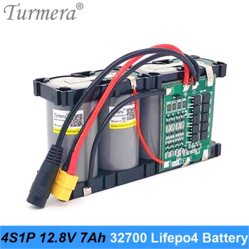 Turmera 32700 Lifepo4 Baterija 12.8 V 7Ah 14Ah 21Ah 4S 40A Balansavimo BMS Elektros Valtis ir Nepertraukiamo Maitinimo šaltinis 12V