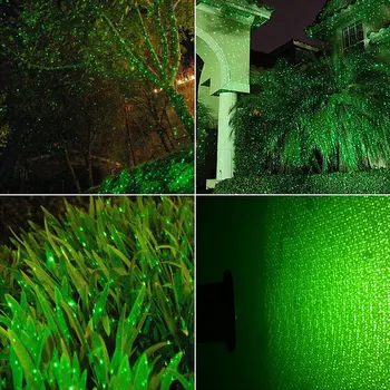 Žalias Lazeris Kalėdų Šviesos Projektoriai Lauko Dušas Sode Apdailos, Atsparus Vandeniui